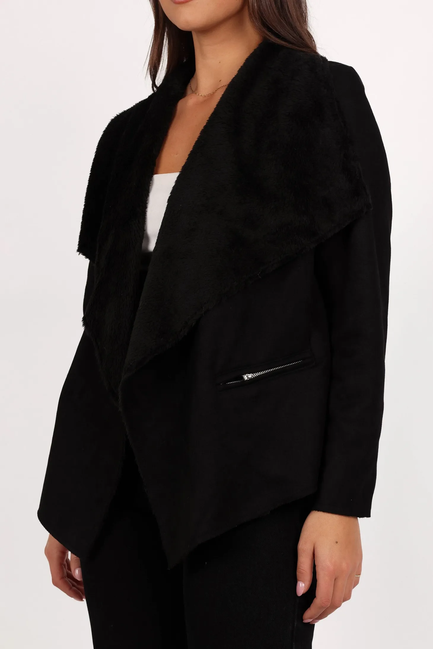 Lopez Faux Sherling Jacket