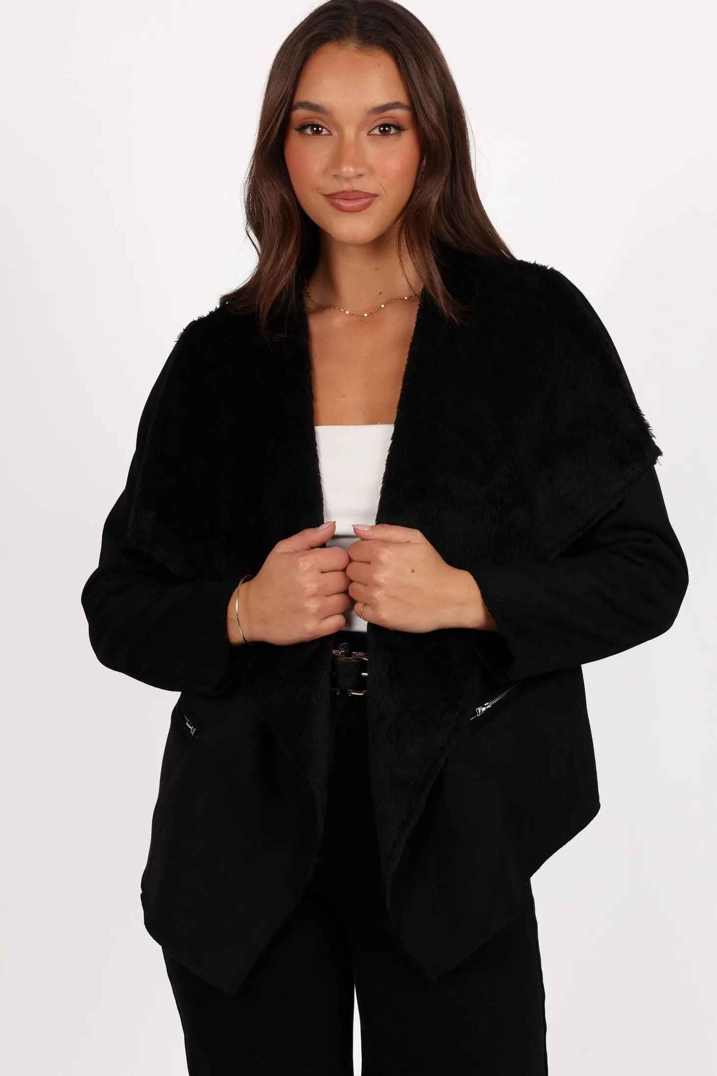 Lopez Faux Sherling Jacket