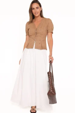 Lorraine Eyelet Top