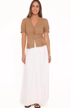 Lorraine Eyelet Top