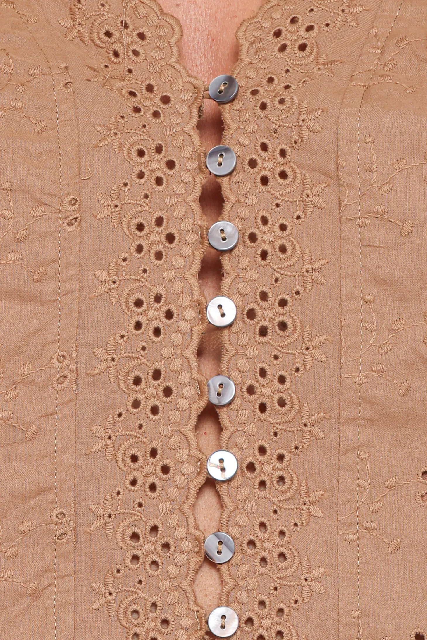 Lorraine Eyelet Top