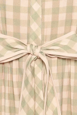 Lorry Tie Front Mini Dress