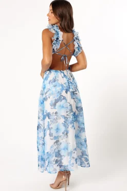 Lucah Frill Shoulder Maxi Dress