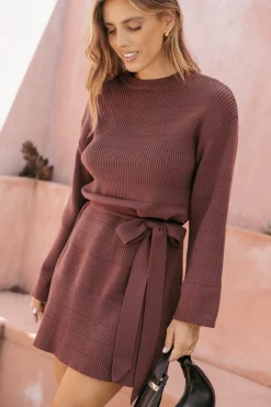 Lucca Mini Sweater Dress
