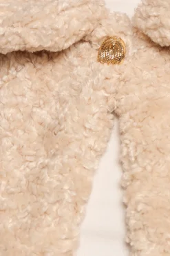 Lucie Faux Fur Crop Jacket