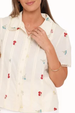 Lucile Embroidered Shirt