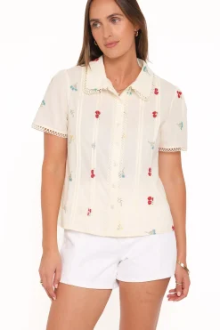 Lucile Embroidered Shirt