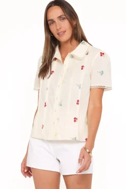 Lucile Embroidered Shirt
