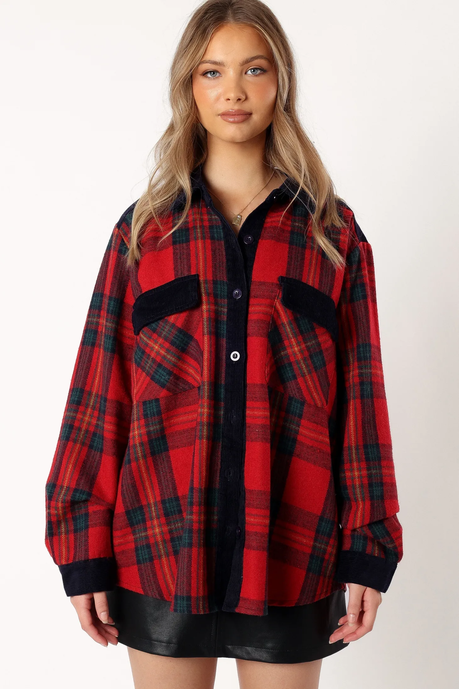 Lucille Plaid Shacket
