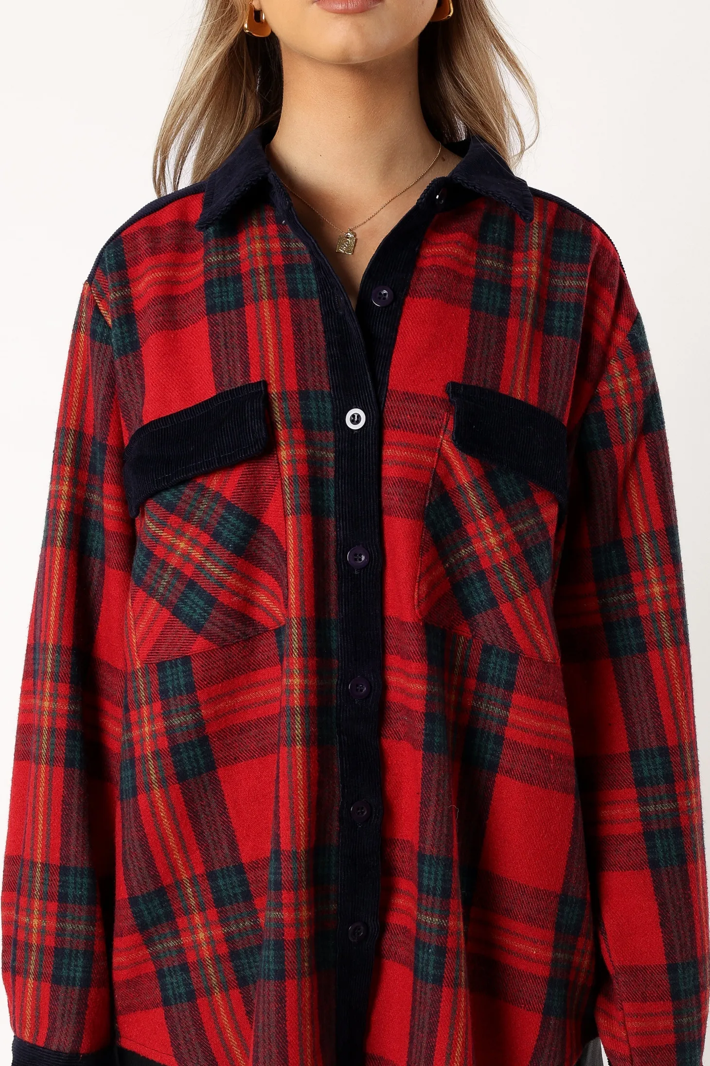 Lucille Plaid Shacket