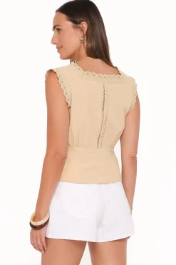 Luke Button Top