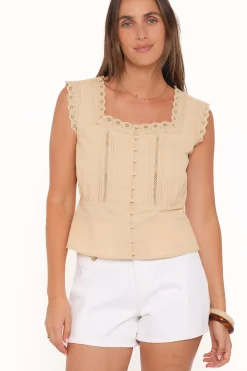 Luke Button Top