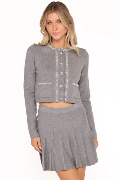 Lumi Pleated Skirt Sweater Set