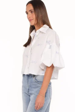 Luneth Button Up Blouse