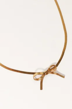 Lydia Bow Necklace