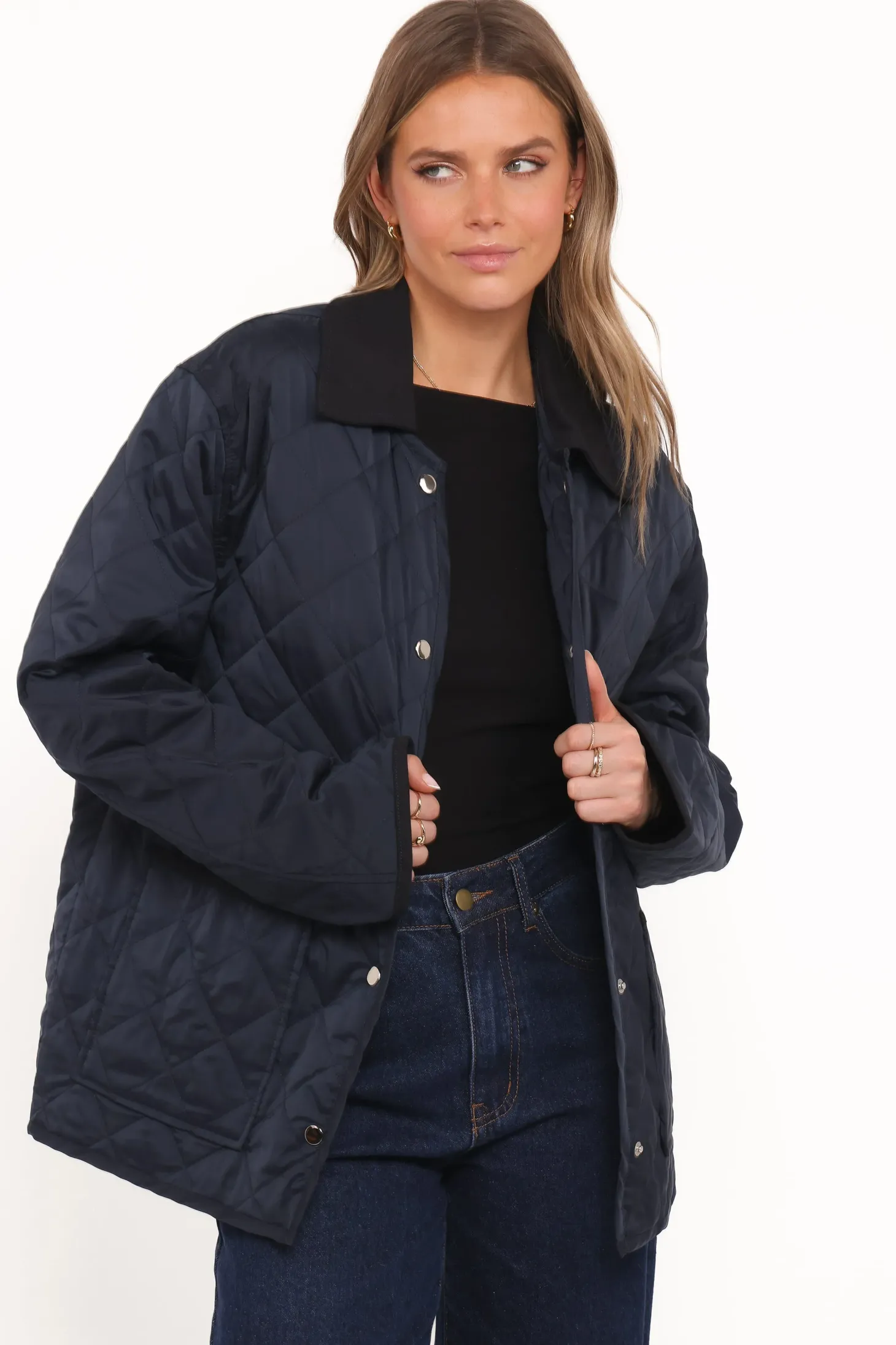 Lynly Quilted Barn Jacket