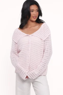 Lyra Large Collar Cardigan