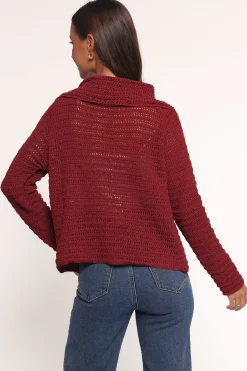 Lyra Large Collar Cardigan
