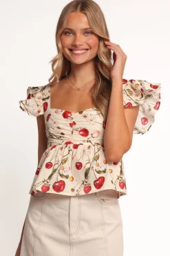 Lyric Ruffle Top