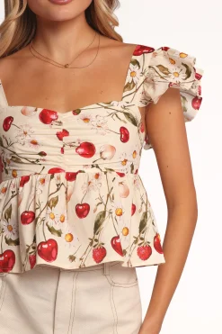 Lyric Ruffle Top