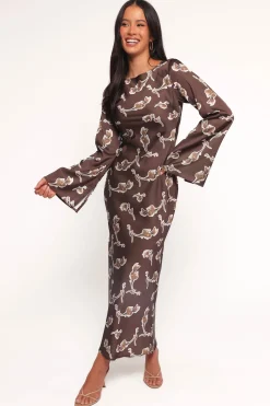 Maia Long Sleeve Maxi Dress