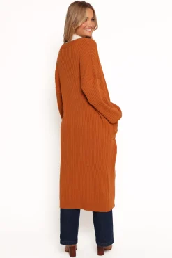 Makenna Long Open Front Cardigan