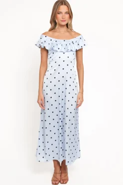 Manaris Off Shoulder Maxi Dress