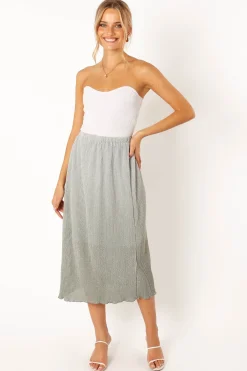 Margurita Gradient Midi Skirt