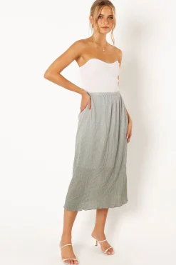 Margurita Gradient Midi Skirt