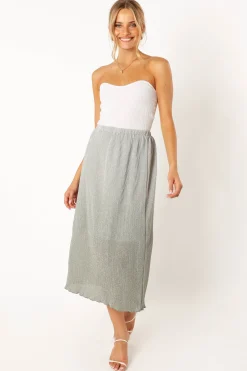 Margurita Gradient Midi Skirt