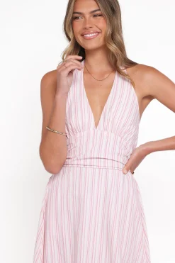 Marie Halterneck Maxi Dress