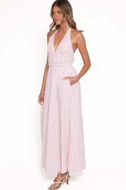 Marie Halterneck Maxi Dress