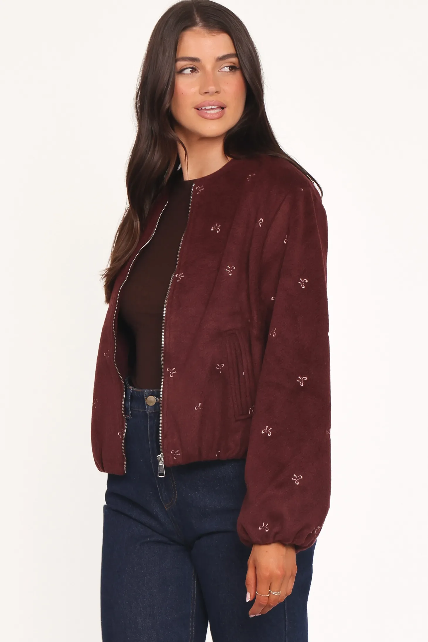 Marla Cropped Bomber