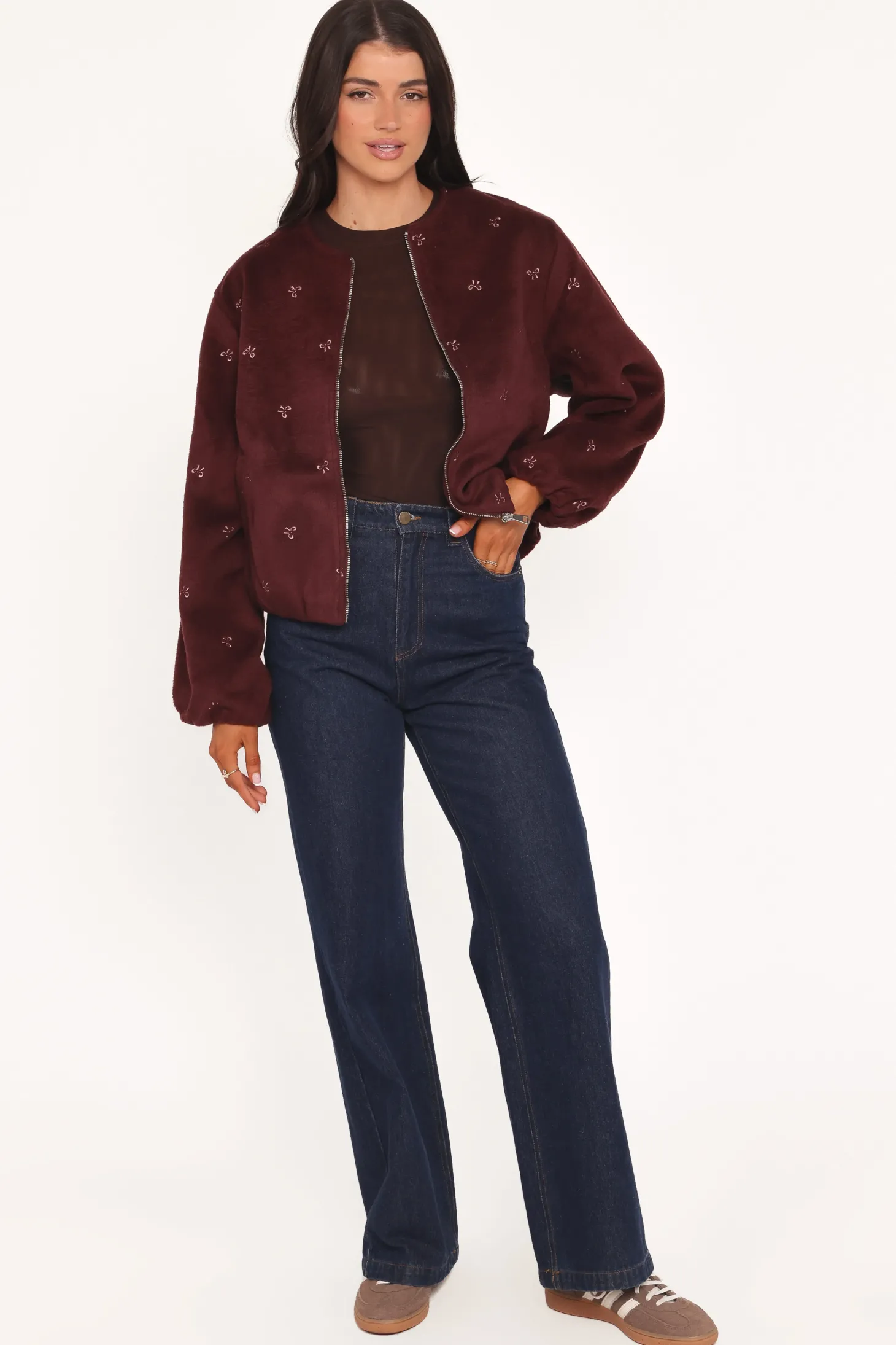Marla Cropped Bomber