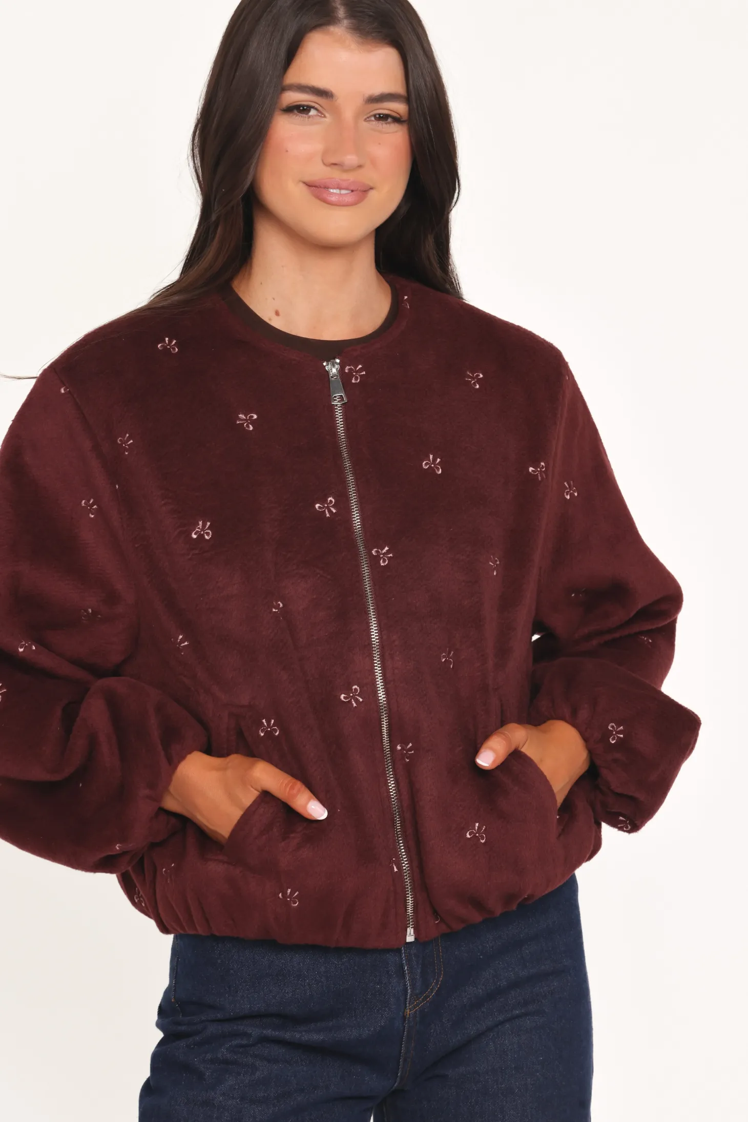 Marla Cropped Bomber