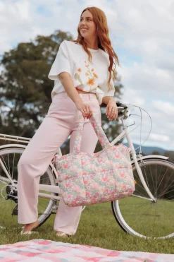 Marshmallow Midi Tote