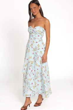 Marta Strapless Midi Dress