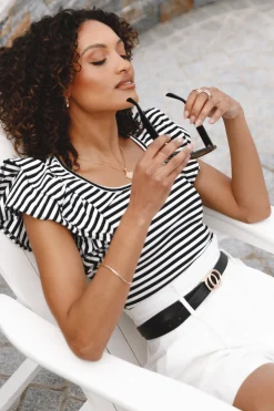 Martina Ribbed Top