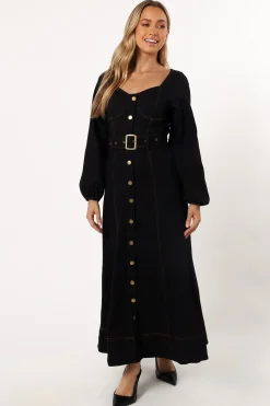 Mateo Long Sleeve Denim Dress