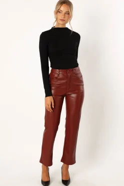 Maverick Vegan Leather Pants