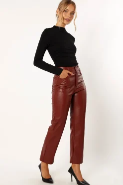 Maverick Vegan Leather Pants