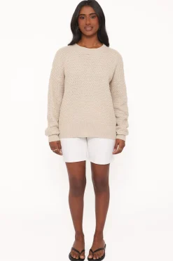 Melane Open Stitch Sweater