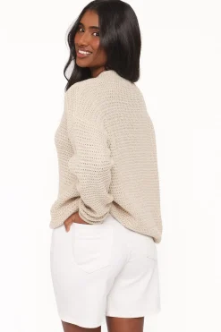 Melane Open Stitch Sweater