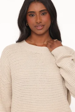 Melane Open Stitch Sweater