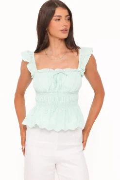 Melissa Peplum Top
