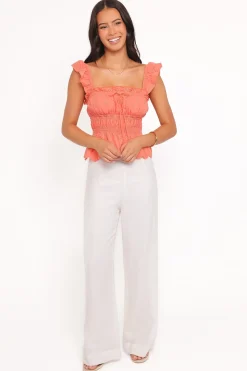 Melissa Peplum Top