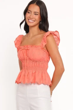 Melissa Peplum Top