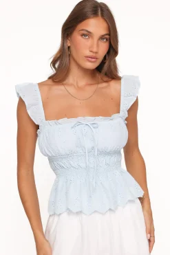 Melissa Peplum Top