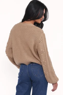Melody Textured Button Up Cardigan