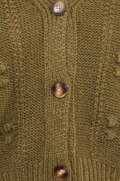 Melody Textured Button Up Cardigan